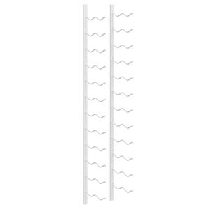 vidaXL &Rho;&alpha;&phi;&iota;έ&rho;&alpha; &Kappa;&rho;&alpha;&sigma;&iota;ώ&nu; &Tau;&omicron;ί&chi;&omicron;&upsilon; &gamma;&iota;&alpha; 24 &Phi;&iota;ά&lambda;&epsilon;&sigmaf; &Lambda;&epsilon;&upsilon;&kappa;ή &Sigma;&iota;&delta;&epsilon;&rho;έ&nu;&iota;&alpha;