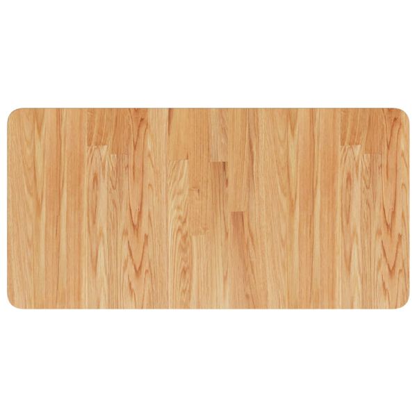 vidaXL Πάγκος Μπάνιου Αν. Καφέ 80x40x2,5 εκ. Επεξ. Μασίφ Ξύλο