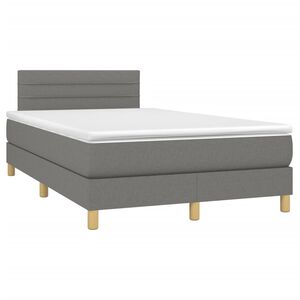 vidaXL &Kappa;&rho;&epsilon;&beta;ά&tau;&iota; Boxspring &mu;&epsilon; &Sigma;&tau;&rho;ώ&mu;&alpha; &Sigma;&kappa;&omicron;ύ&rho;&omicron; &Gamma;&kappa;&rho;&iota; 120x190 &epsilon;&kappa; &Upsilon;&phi;&alpha;&sigma;&mu;ά&tau;&iota;&nu;&omicron;