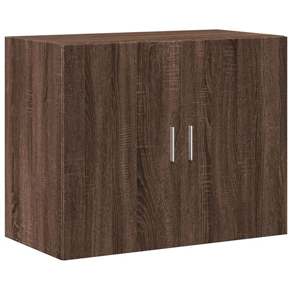 vidaXL Ντουλάπι Τοίχου Καφέ Δρυς 80x42,5x64 εκ. Επεξεργασμένο Ξύλο