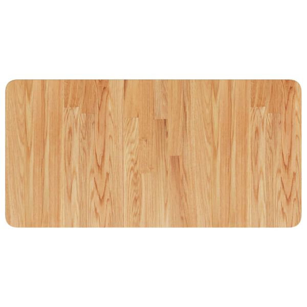 vidaXL Πάγκος Μπάνιου Αν. Καφέ 80x40x1,5 εκ. Επεξ. Μασίφ Ξύλο