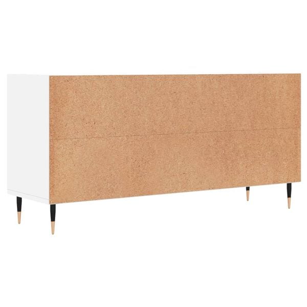 vidaXL Έπιπλο Τηλεόρασης Λευκό 103,5x30x50 εκ. από Επεξεργασμένο Ξύλο