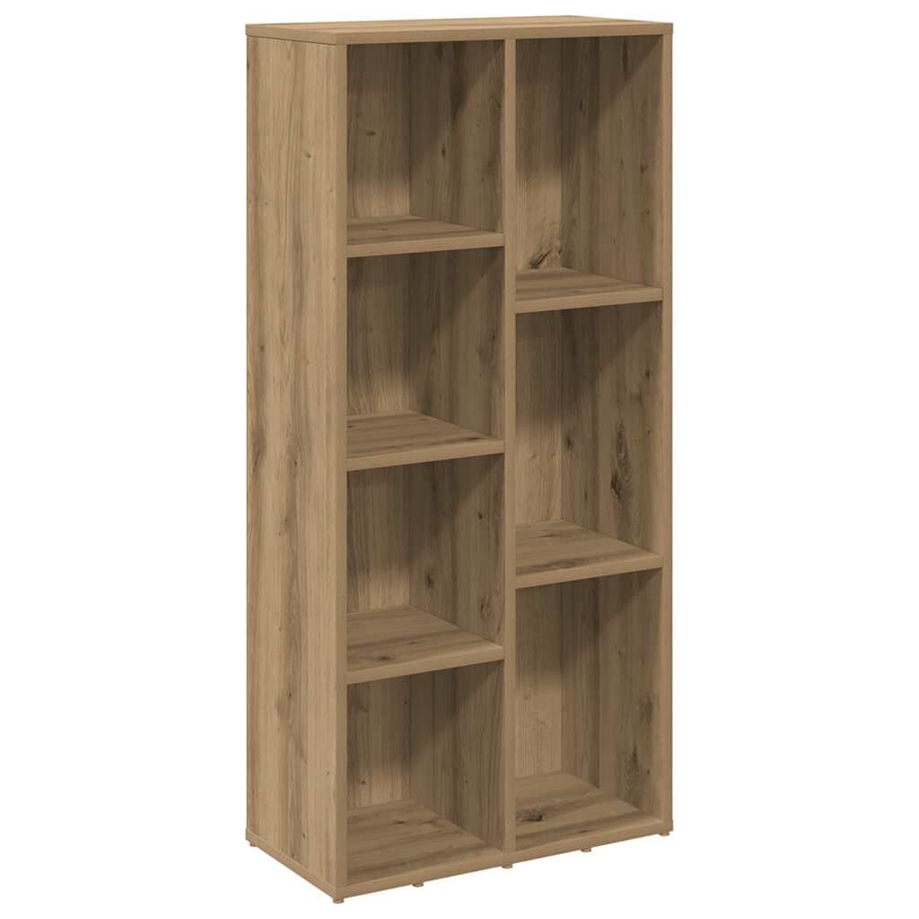 vidaXL Ντουλάπι βιβλίων Βελανιδιά τεχνίτη 50x25x104 cm