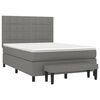 vidaXL &Kappa;&rho;&epsilon;&beta;ά&tau;&iota; Boxspring &mu;&epsilon; &Sigma;&tau;&rho;ώ&mu;&alpha; &Sigma;&kappa;&omicron;ύ&rho;&omicron; &Gamma;&kappa;&rho;&iota; 140x200 &epsilon;&kappa; &Upsilon;&phi;&alpha;&sigma;&mu;ά&tau;&iota;&nu;&omicron;