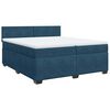 vidaXL &Kappa;&rho;&epsilon;&beta;ά&tau;&iota; Boxspring &mu;&epsilon; &Sigma;&tau;&rho;ώ&mu;&alpha; &Sigma;&kappa;&omicron;ύ&rho;&omicron; &Mu;&pi;&lambda;&epsilon; 200x200 &epsilon;&kappa;. &Beta;&epsilon;&lambda;&omicron;ύ&delta;&iota;&nu;&omicron;