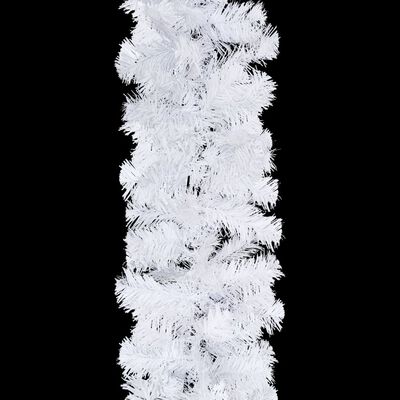 vidaXL Γιρλάντες Χριστουγεννιάτικες 4 τεμ. Λευκές 270 εκ. από PVC
