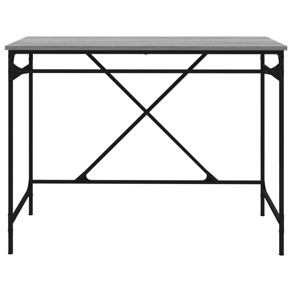 vidaXL Γραφείο Γκρι Sonoma 100 x 50 x 75 εκ. από Επεξεργασμένο Ξύλο