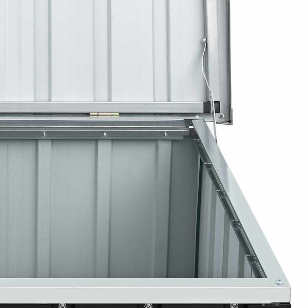 vidaXL Μπαούλο Αποθήκευσης Κήπου Ανθρακί 149 x 99 x 93 εκ.