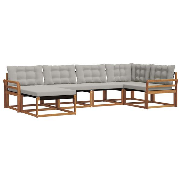 vidaXL &Sigma;&epsilon;&iota;&rho;ά &Kappa;&alpha;&nu;&alpha;&pi;έ &Epsilon;&xi;&omega;&tau;&epsilon;&rho;&iota;&kappa;&omicron;ύ 6 pcs &Phi;&upsilon;&sigma;&iota;&kappa;ό &kappa;&alpha;&iota; &Alpha;&nu;&omicron;&iota;&chi;&tau;ό &Gamma;&kappa;&rho;&iota;