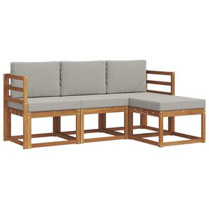 vidaXL &Sigma;&epsilon;&iota;&rho;ά &Kappa;&alpha;&nu;&alpha;&pi;έ &Epsilon;&xi;&omega;&tau;&epsilon;&rho;&iota;&kappa;&omicron;ύ 4 pcs &Phi;&upsilon;&sigma;&iota;&kappa;ό &kappa;&alpha;&iota; &Alpha;&nu;&omicron;&iota;&chi;&tau;ό &Gamma;&kappa;&rho;&iota;