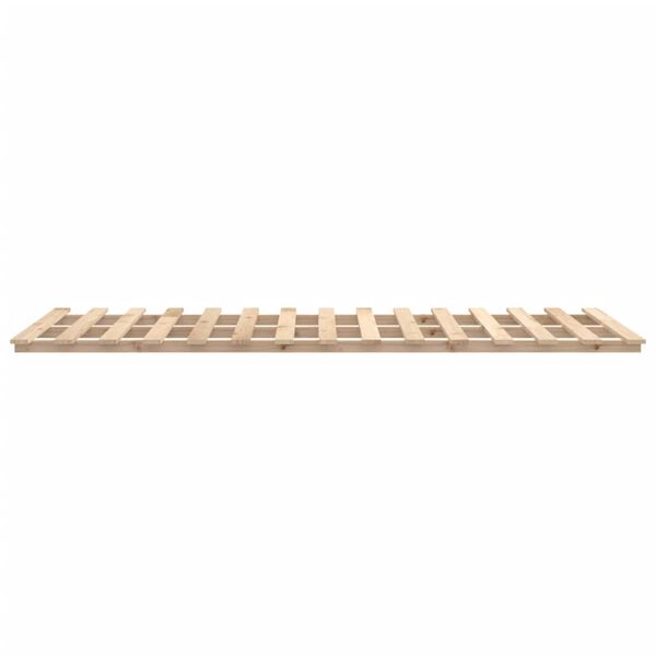 vidaXL Πλαίσιο Κρεβατιού 140 x 190 εκ. από Μασίφ Ξύλο Πεύκου