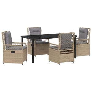 vidaXL &Sigma;έ&tau; &phi;&alpha;&gamma;&eta;&tau;&omicron;ύ &gamma;&iota;&alpha; &kappa;ή&pi;&omicron; 5 pcs &Mu;&pi;έ&zeta; &kappa;&alpha;&iota; &Alpha;&nu;&omicron;&iota;&chi;&tau;ό &Gamma;&kappa;&rho;&iota;