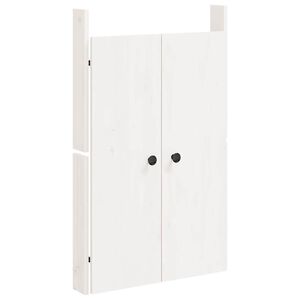 vidaXL &Pi;ό&rho;&tau;&epsilon;&sigmaf; &Kappa;&omicron;&upsilon;&zeta;ί&nu;&alpha;&sigmaf; &Epsilon;&xi;. &Chi;ώ&rho;&omicron;&upsilon; MEPPEL &Lambda;&epsilon;&upsilon;&kappa;έ&sigmaf; 50x9x82 &epsilon;&kappa; &Mu;&alpha;&sigma;ί&phi; &Xi;ύ&lambda;&omicron; &Pi;&epsilon;ύ&kappa;&omicron;&upsilon;