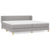 vidaXL &Kappa;&rho;&epsilon;&beta;ά&tau;&iota; Boxspring &mu;&epsilon; &Sigma;&tau;&rho;ώ&mu;&alpha; &Alpha;&nu;&omicron;&iota;&chi;&tau;ό &Gamma;&kappa;&rho;&iota; 200x200 &epsilon;&kappa;. &Upsilon;&phi;&alpha;&sigma;&mu;ά&tau;&iota;&nu;&omicron;