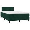 vidaXL &Kappa;&rho;&epsilon;&beta;ά&tau;&iota; Boxspring &mu;&epsilon; &Sigma;&tau;&rho;ώ&mu;&alpha; &Sigma;&kappa;&omicron;ύ&rho;&omicron; &Pi;&rho;ά&sigma;&iota;&nu;&omicron; 120x200&epsilon;&kappa;. &Beta;&epsilon;&lambda;&omicron;ύ&delta;&iota;&nu;&omicron;
