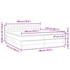 vidaXL &Kappa;&rho;&epsilon;&beta;ά&tau;&iota; Boxspring &mu;&epsilon; &Sigma;&tau;&rho;ώ&mu;&alpha; &Rho;&omicron;&zeta; 180x210 &epsilon;&kappa;. &Beta;&epsilon;&lambda;&omicron;ύ&delta;&iota;&nu;&omicron;