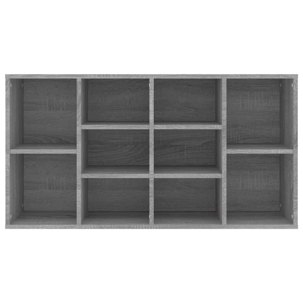 vidaXL Παπουτσοθήκη Γκρι Sonoma 103x30x54,5 εκ. από Επεξεργασμένο Ξύλο