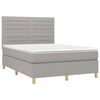 vidaXL &Kappa;&rho;&epsilon;&beta;ά&tau;&iota; Boxspring &mu;&epsilon; &Sigma;&tau;&rho;ώ&mu;&alpha; &Alpha;&nu;&omicron;&iota;&chi;&tau;ό &Gamma;&kappa;&rho;&iota; 140x200 &epsilon;&kappa;. &Upsilon;&phi;&alpha;&sigma;&mu;ά&tau;&iota;&nu;&omicron;