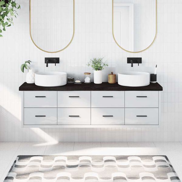 vidaXL &Pi;ά&gamma;&kappa;&omicron;&sigmaf; &Mu;&pi;ά&nu;&iota;&omicron;&upsilon; &Sigma;&kappa;&omicron;ύ&rho;&omicron; &Kappa;&alpha;&phi;έ 180x40x(2-6) &epsilon;&kappa;. &Epsilon;&pi;&epsilon;&xi;&epsilon;&rho;&gamma;. &Mu;&alpha;&sigma;ί&phi; &Xi;ύ&lambda;&omicron;