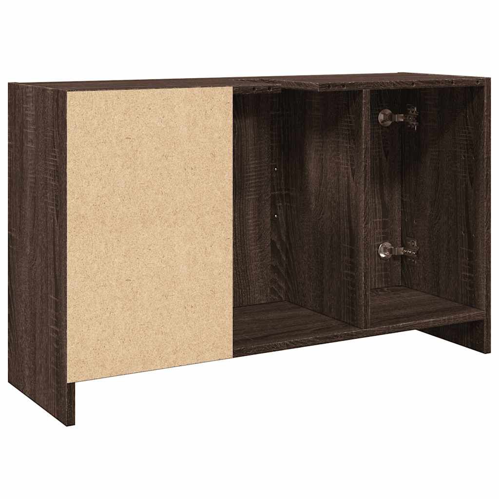 vidaXL Ντουλάπι Νιπτήρα Καφέ δρυς 90x29x55 εκ. Επεξεργασμένο Ξύλο
