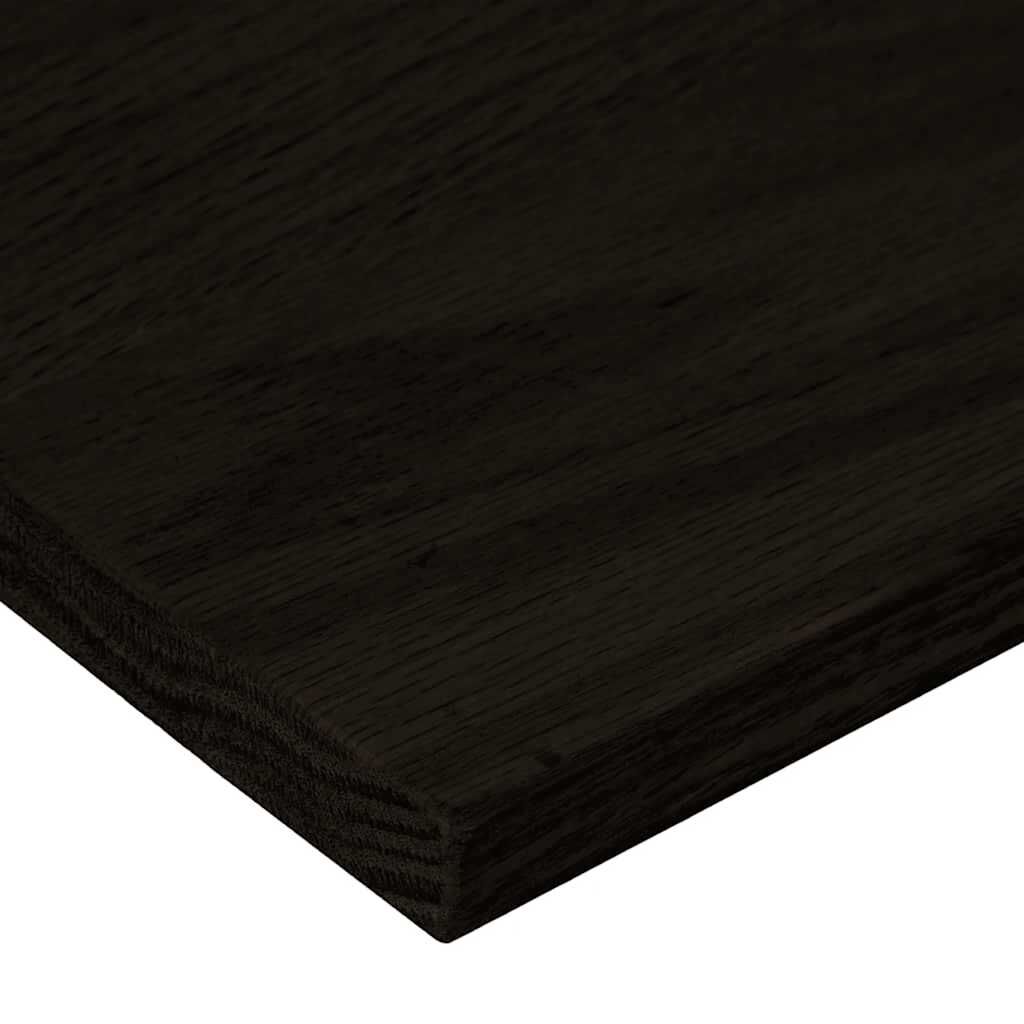 vidaXL Πέλματα Σκάλας 2 τεμάχια Σκούρο καφέ 120x30x2cm Ξύλο μασίφ δρυς