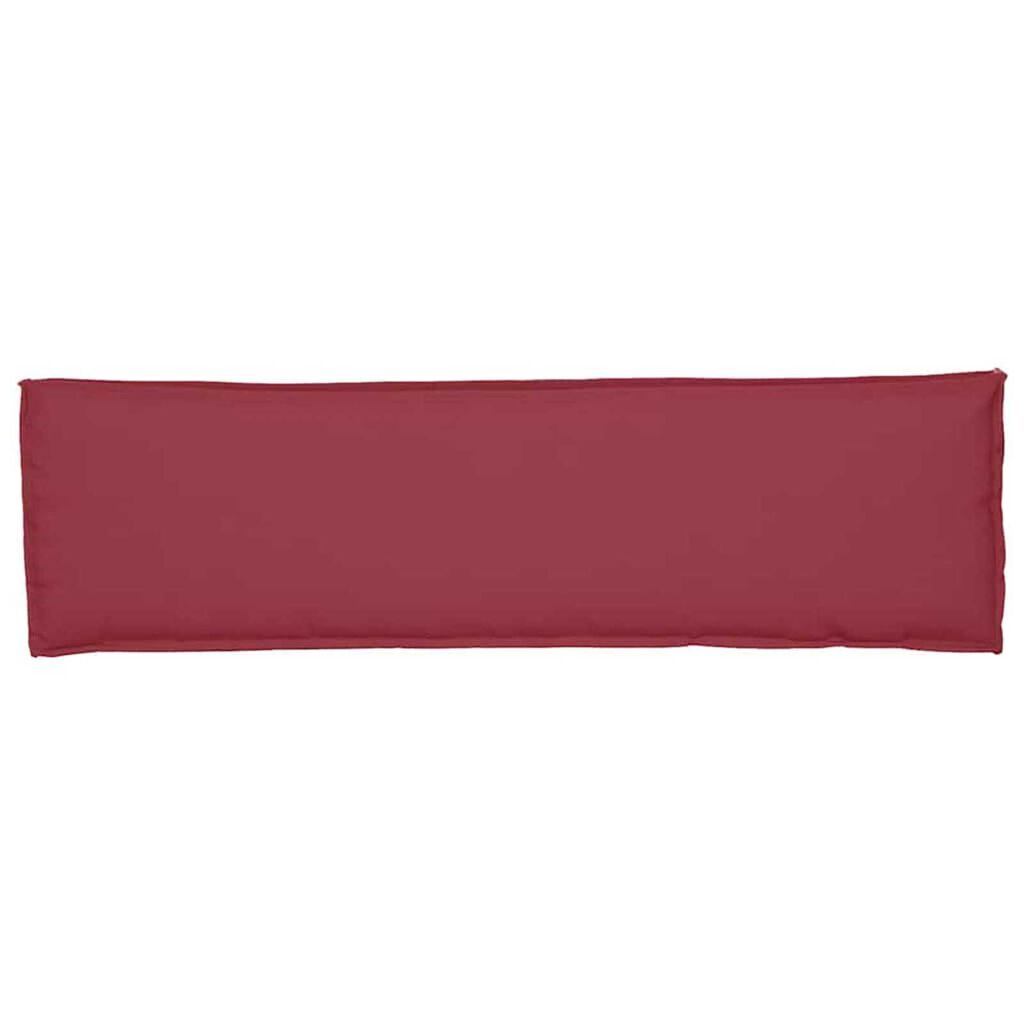 vidaXL Μαξιλάρι παλέτας για πάγκο Κόκκινο 140 x 40 x 8 εκ.