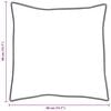 vidaXL Σετ Κουβέρτας με μαξιλάρι 3 pcs Λευκό 260 x 220 εκ. Μικροΐνες