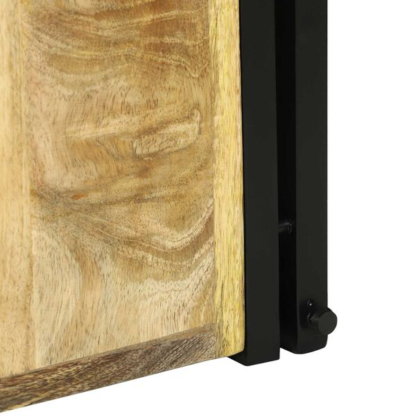 vidaXL Ράφι Κρασιού Καφέ 34.5 x 35 x 39 εκ. Μασίφ ξύλο μάνγκο