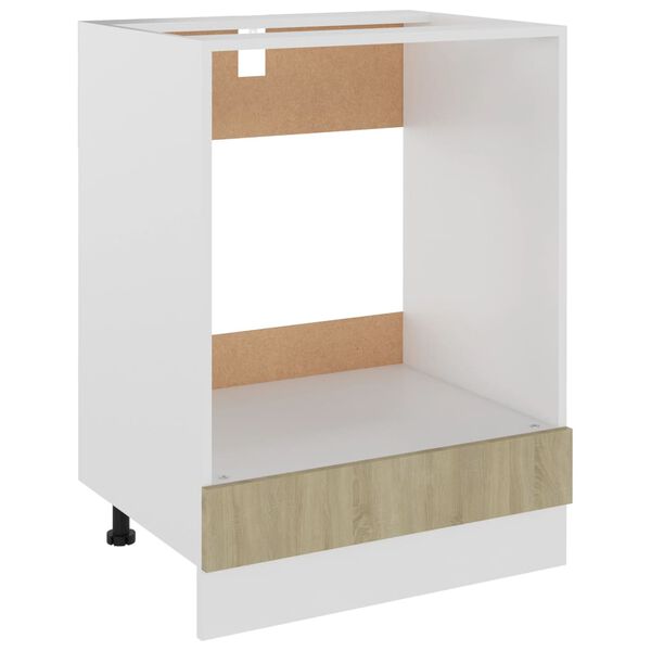 vidaXL Ντουλάπι για Φούρνο Lyon Sonoma Δρυς 60x46x81,5 εκ. Επεξ. Ξύλο