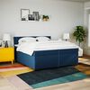 vidaXL &Kappa;&rho;&epsilon;&beta;ά&tau;&iota; Boxspring &mu;&epsilon; &Sigma;&tau;&rho;ώ&mu;&alpha; &Mu;&pi;&lambda;&epsilon; 200x200 &epsilon;&kappa;. &Upsilon;&phi;&alpha;&sigma;&mu;ά&tau;&iota;&nu;&omicron;