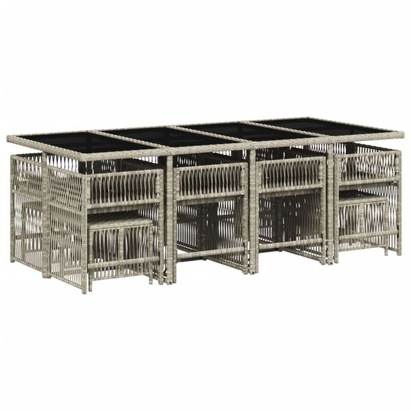 vidaXL &Tau;&rho;&alpha;&pi;&epsilon;&zeta;&alpha;&rho;ί&alpha; &Kappa;ή&pi;&omicron;&upsilon; 13 &Tau;&epsilon;&mu;&alpha;&chi;ί&omega;&nu; &Gamma;&kappa;&rho;&iota; &Sigma;&upsilon;&nu;&theta;&epsilon;&tau;&iota;&kappa;ό &Rho;&alpha;&tau;ά&nu; &mu;&epsilon; &Mu;&alpha;&xi;&iota;&lambda;ά&rho;&iota;&alpha;