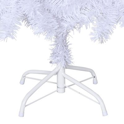 vidaXL Χριστουγεννιάτικο Δέντρο με Πλούσια Κλαδιά Άσπρο 150 εκ. PVC