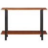 vidaXL Τραπέζι κονσόλας Καφέ 110 x 30 x 75 εκ Μασίφ ξύλο ακακίας