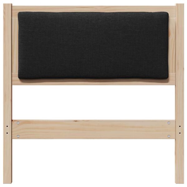 vidaXL Κεφαλάρι Άλλο Καφέ 75 cm Μασίφ ξύλο πεύκου