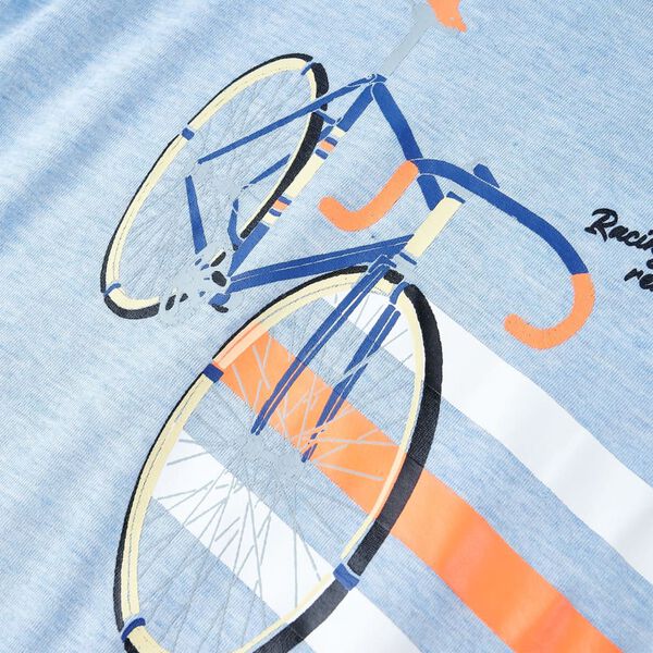 Μπλουζάκι Παιδικό Απαλό Μπλε Μελανζέ 104