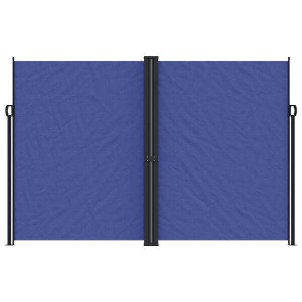 vidaXL Σκίαστρο Πλαϊνό Συρόμενο Μπλε 220 x 600 εκ.