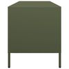 vidaXL Έπιπλο Τηλεόρασης Λαδί 135x39x43,5 εκ. Ατσάλι Ψυχρής Έλασης