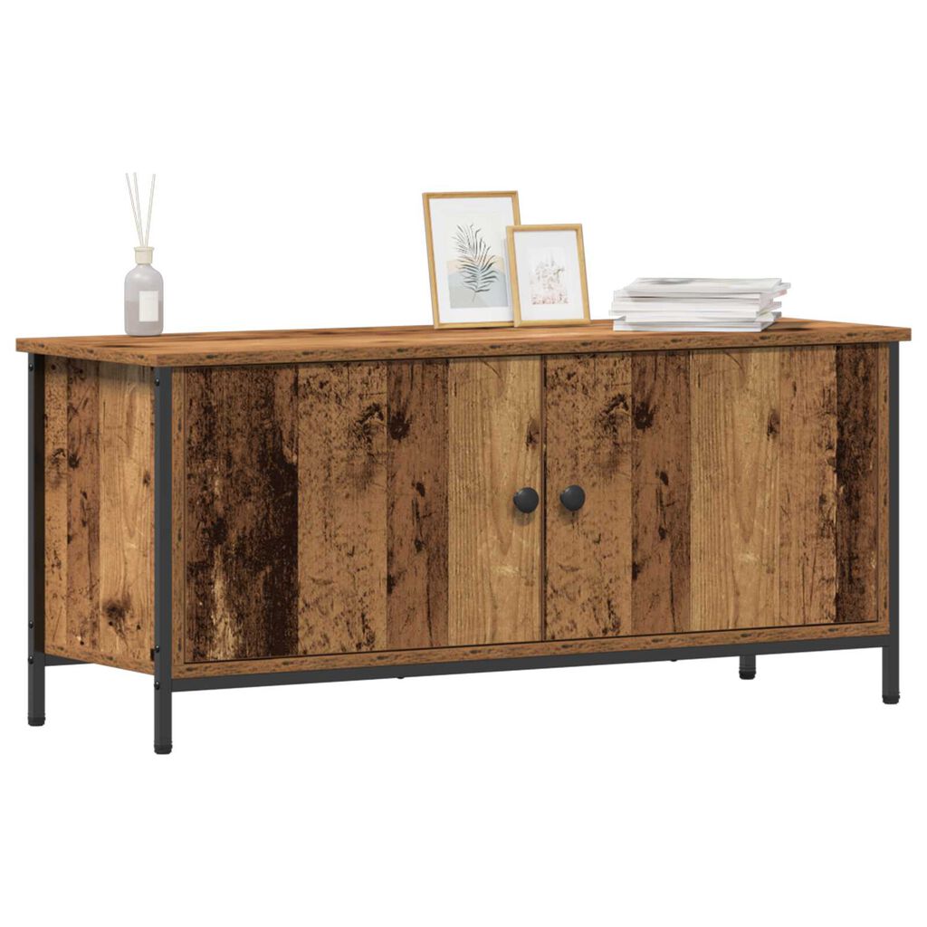 vidaXL Old Wood TV Unit Παλιά Ξυλεία Μοριοσανίδες 102 x 35 x 45 εκ