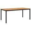 vidaXL &Epsilon;&xi;&omega;&tau;&epsilon;&rho;&iota;&kappa;ό &Tau;&rho;&alpha;&pi;έ&zeta;&iota; &Phi;&upsilon;&sigma;&iota;&kappa;ό &kappa;&alpha;&iota; &Mu;&alpha;ύ&rho;&omicron; 180 x 90 x 75 cm