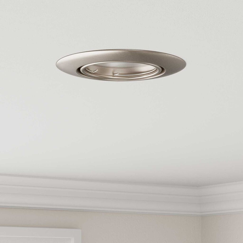 vidaXL Spotlights με προβολείς 6 pcs Ασημί 9 x 9 εκ. Μέταλλο