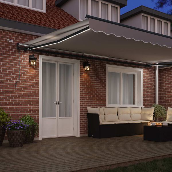 vidaXL Ύ&phi;&alpha;&sigma;&mu;&alpha; &Omicron;&mu;&pi;&rho;έ&lambda;&alpha;&sigmaf; &mu;&epsilon; &Alpha;&nu;&omicron;&iota;&chi;&tau;ό &gamma;&kappa;&rho;&iota; 500 x 300 &epsilon;&kappa; &Pi;&omicron;&lambda;&upsilon;&epsilon;&sigma;&tau;έ&rho;&alpha;&sigmaf;