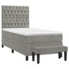 vidaXL &Kappa;&rho;&epsilon;&beta;ά&tau;&iota; Boxspring &mu;&epsilon; &Sigma;&tau;&rho;ώ&mu;&alpha; &Alpha;&nu;&omicron;&iota;&chi;&tau;ό &Gamma;&kappa;&rho;&iota; 100x200 &epsilon;&kappa;. &Beta;&epsilon;&lambda;&omicron;ύ&delta;&iota;&nu;&omicron;