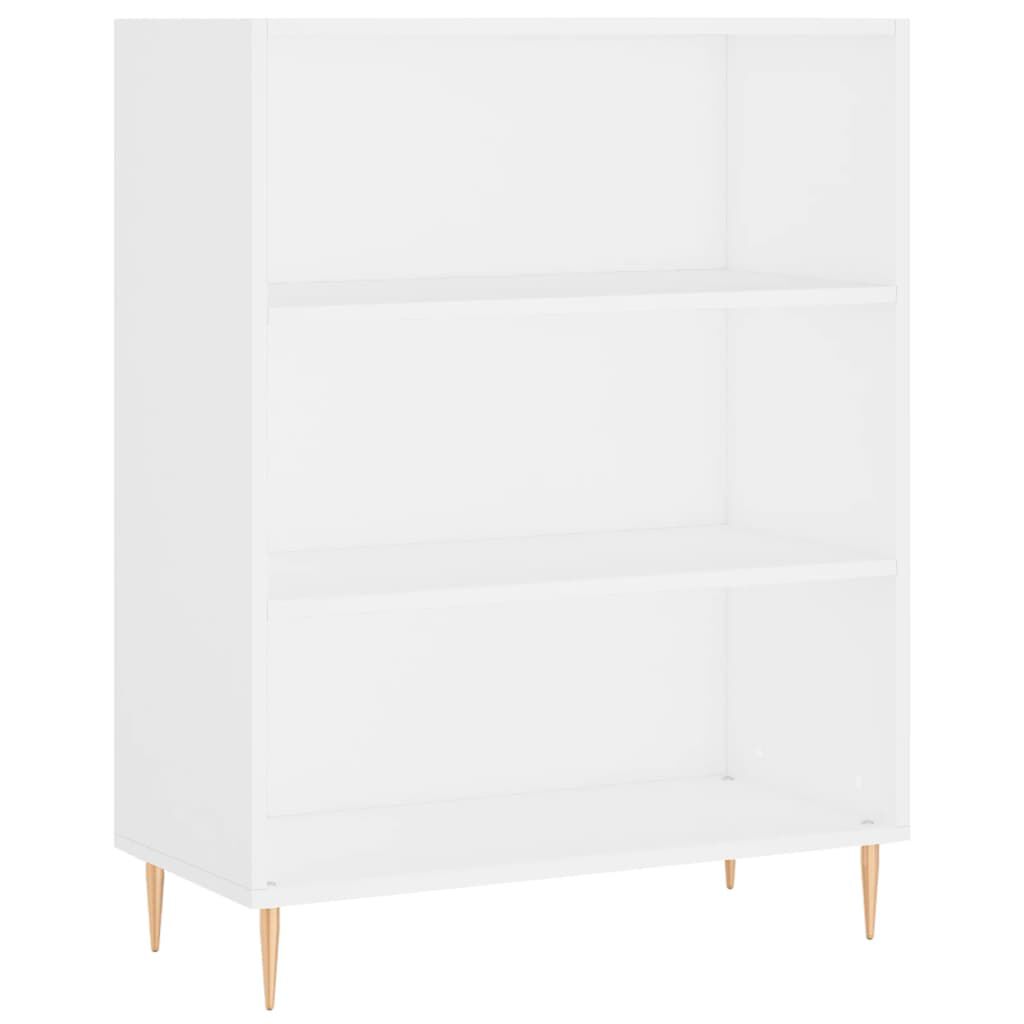 vidaXL Ντουλάπι Λευκό 69,5x32,5x180 εκ. Επεξεργασμένο Ξύλο