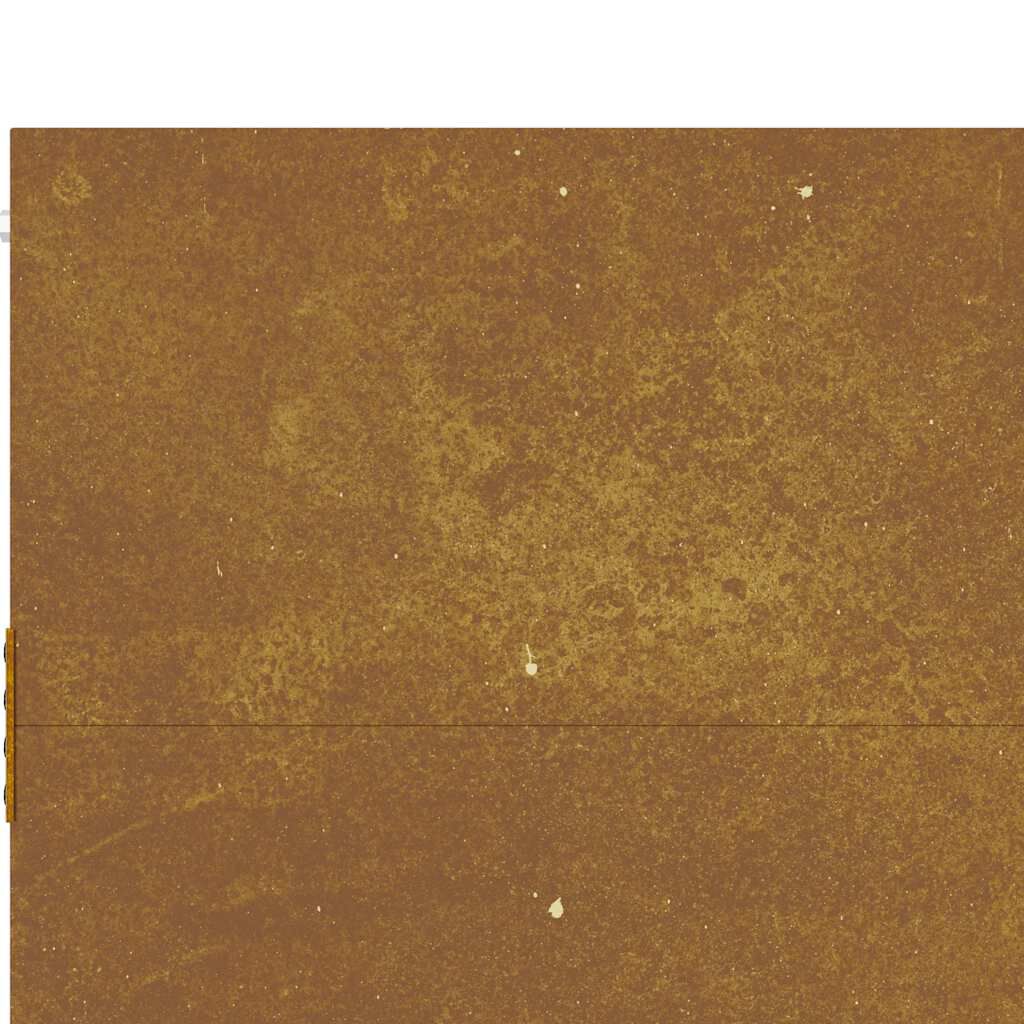 vidaXL Πύλη Κήπου 105 x 105 εκ. από Ατσάλι Corten