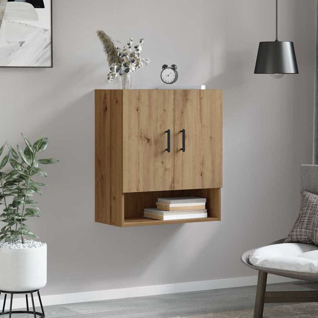 vidaXL Ντουλάπα Τοίχου artisan δρυς 60 x 31 x 70 εκ Επεξεργασμένο ξύλο