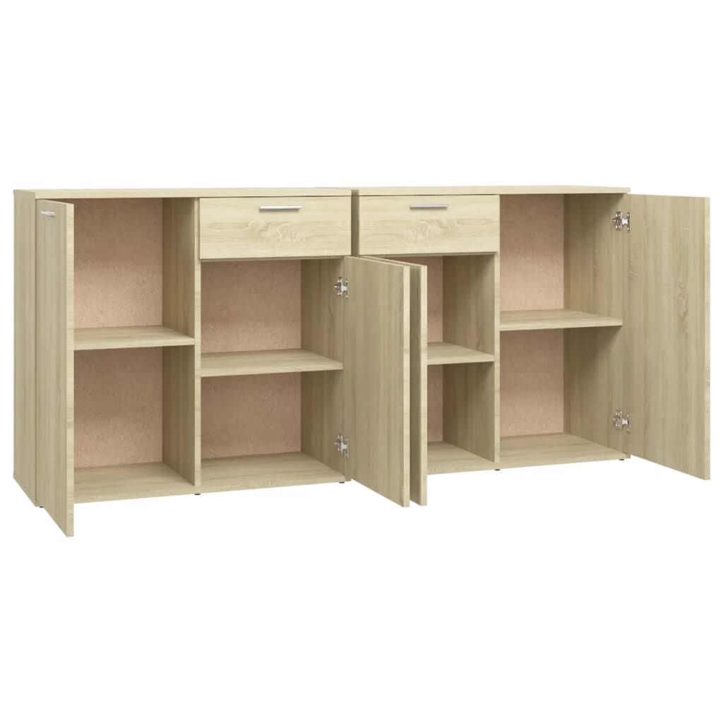 vidaXL Μπουφές Sonoma Δρυς 160 x 36 x 75 εκ. από Επεξ. Ξύλο