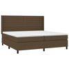 vidaXL &Kappa;&rho;&epsilon;&beta;ά&tau;&iota; Boxspring &mu;&epsilon; &Sigma;&tau;&rho;ώ&mu;&alpha; &Sigma;&kappa;&omicron;ύ&rho;&omicron; &Kappa;&alpha;&phi;έ 200x200 &epsilon;&kappa;. &Upsilon;&phi;&alpha;&sigma;&mu;ά&tau;&iota;&nu;&omicron;