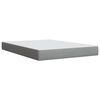 vidaXL Κρεβάτι Boxspring με Στρώμα Αν. Πράσινο 160x200εκ Υφασμάτινο
