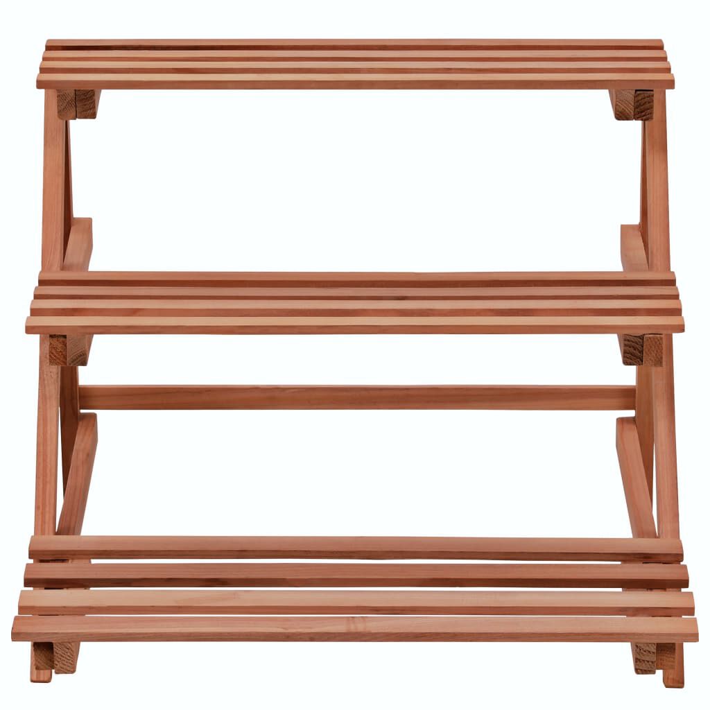 vidaXL Ραφιέρα Φυτών Τριώροφη 48 x 45 x 40 εκ. από Ξύλο Κέδρου