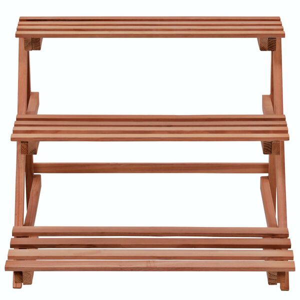 vidaXL Ραφιέρα Φυτών Τριώροφη 48 x 45 x 40 εκ. από Ξύλο Κέδρου